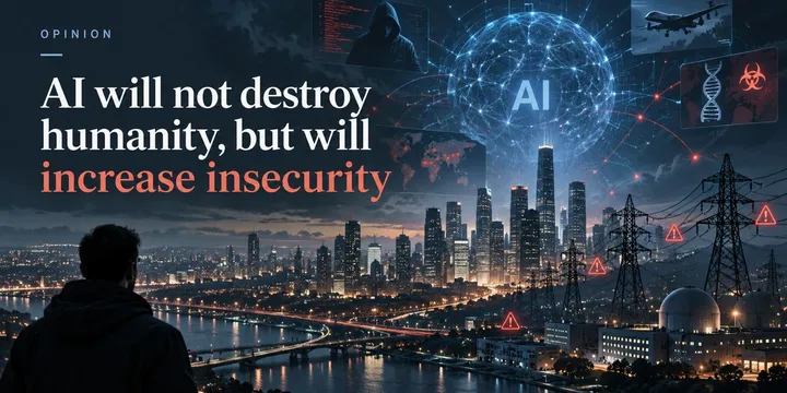 AI Will Not Destroy Humanity, but Will Increase Insecurity