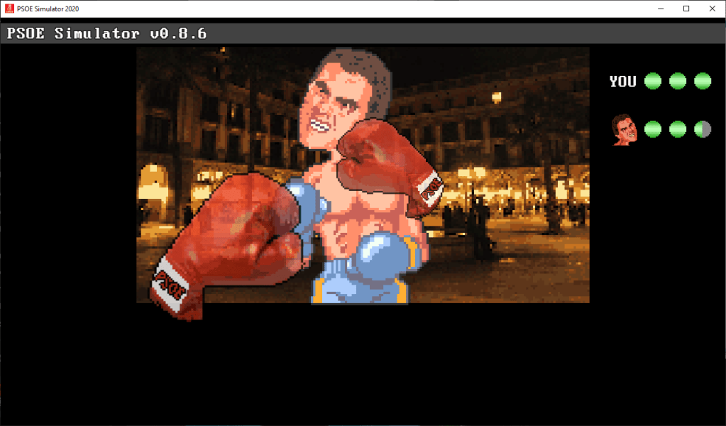 PSOE Simulator screenshot