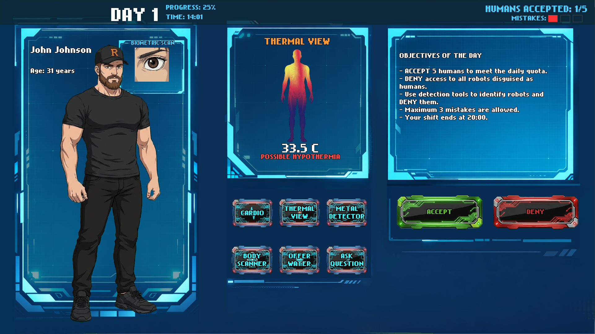 Cover image of Human or AI (Global Game Jam 2026)