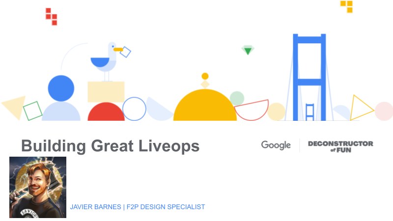 Cover slide of Building Great LiveOps (Extended Version)