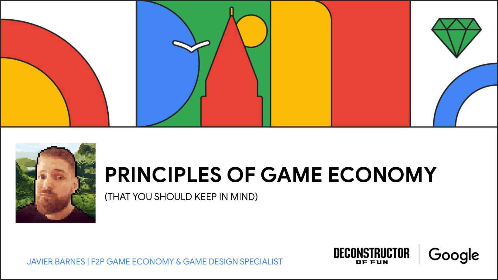 Cover slide of Principles of Game Economy
